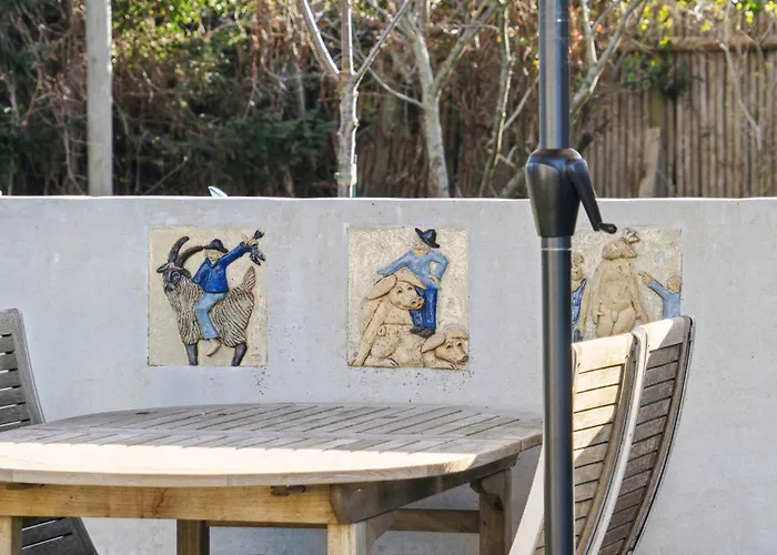 בית נופש Hyggeligt Med Havudsigt